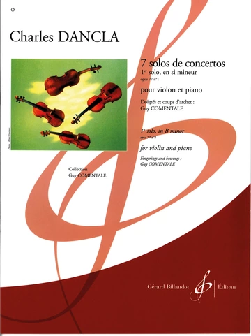 7 solos de concertos - 1er solo, en Si mineur opus 77 n° 1 Visual